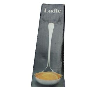 Towle Silverplate Colonial Style Ladle 13" Vintage Post-1940